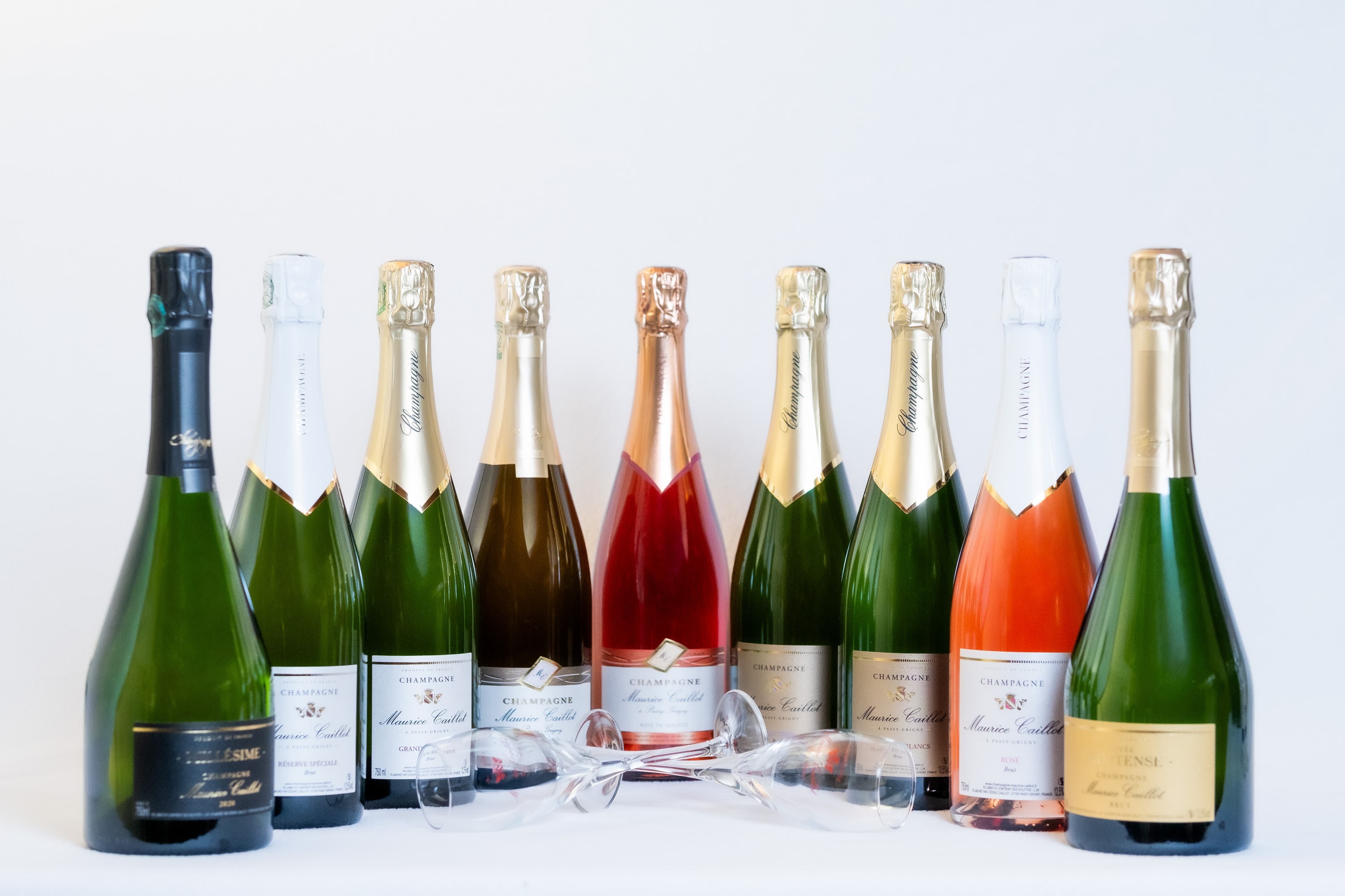 La gamme du Champagne Maurice Caillot