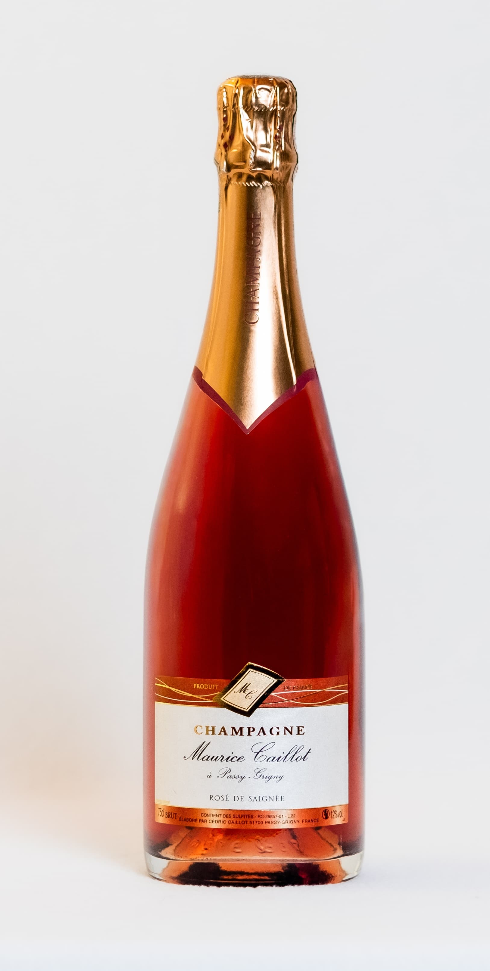Bouteille de Rosé de Saignée